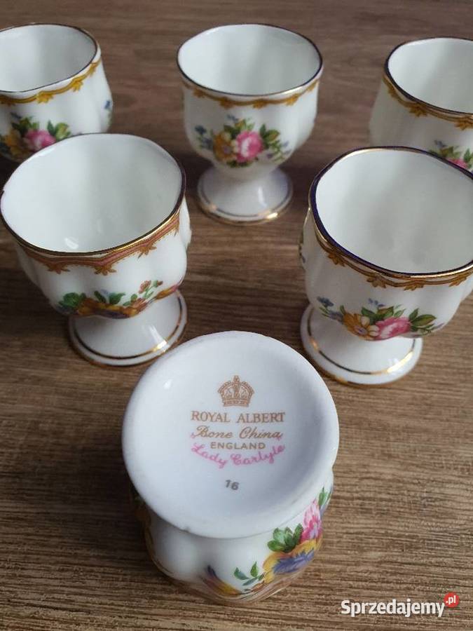 Royal Albert kieliszki do jajek Nowa Sól