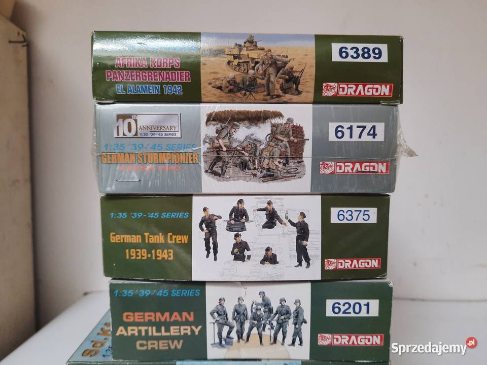 Modele dragon 135 do sklejania nowe Rzeszów