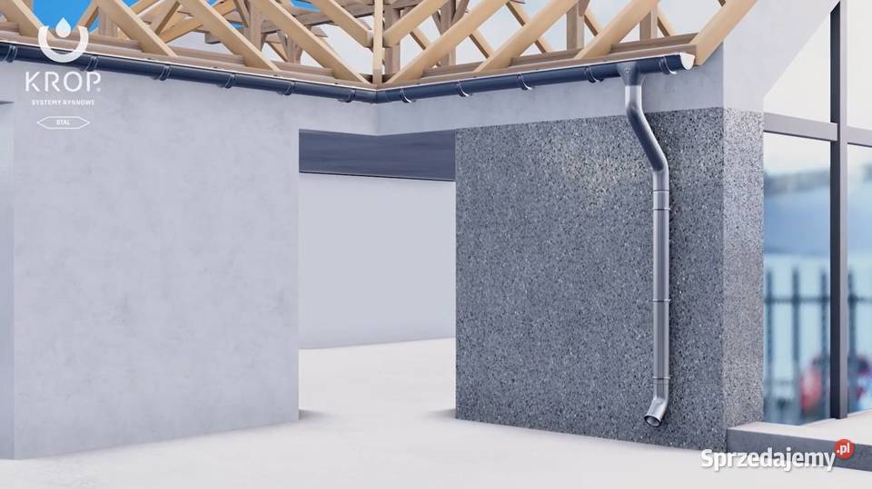 KROP STAL System rynnowy ZŁĄCZKA RYNNY 130 Hajnówka sprzedam