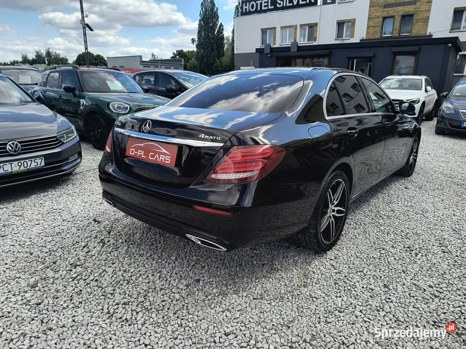 Mercedes E 220 Radar HeadUp Bezwypadkowy 4Matic czujnik deszczu Bydgoszcz