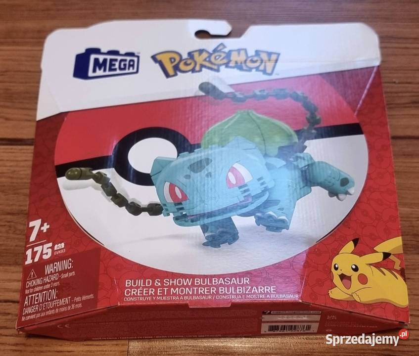 Lego Pokemon Bulbasaur nowy Pokemon Jastrzębie-Zdrój