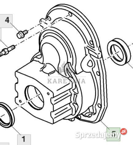 John Deere 8360R Obudowa WOM CZĘŚCI R214263 Jastrzębniki