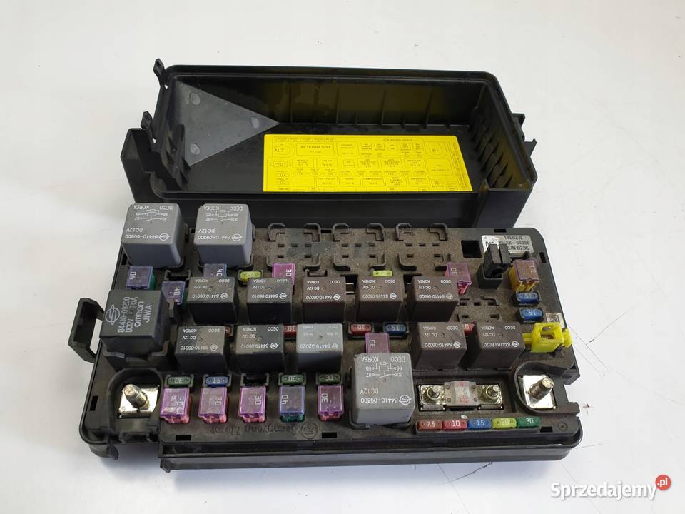 SsangYong Korando III SKRZYNKA BEZPIECZNIKÓW Rudka