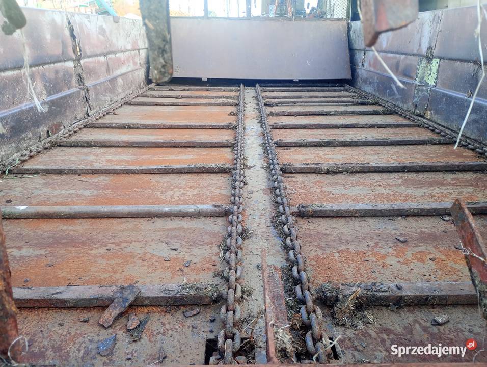 Rozrzutnik obornika tandem Rozrzutniki obornika Pamiętowo