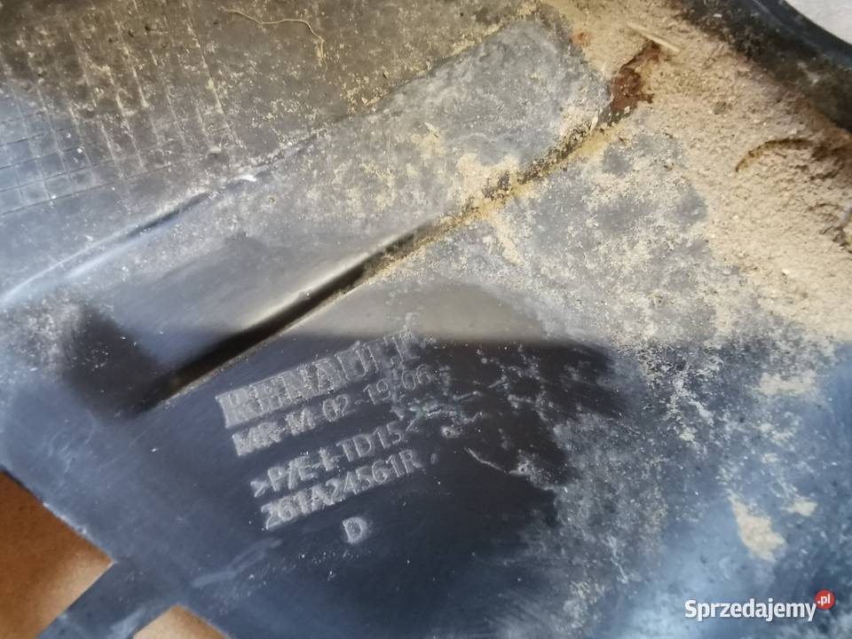 Kratka zderzaka przód prawa dacia Sandero 3 III Sieraków sprzedam