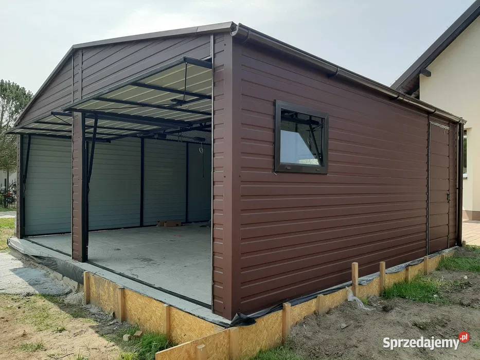 GRAFIT Mały GARAŻ BLASZANY Domek SCHOWEK Altana mazowieckie Płock