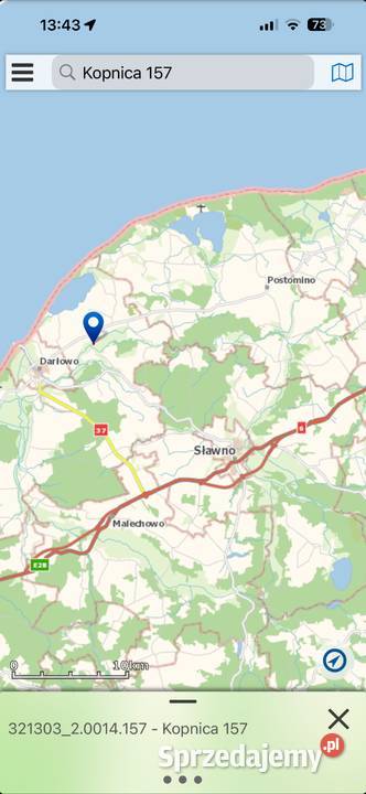 Działka w pobliżu morza Darłowo