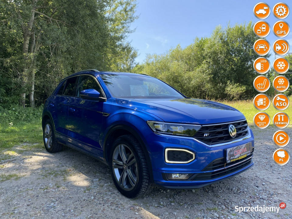 Volkswagen TRoc RLine 15tsi automat 150 polski klimatyzacja