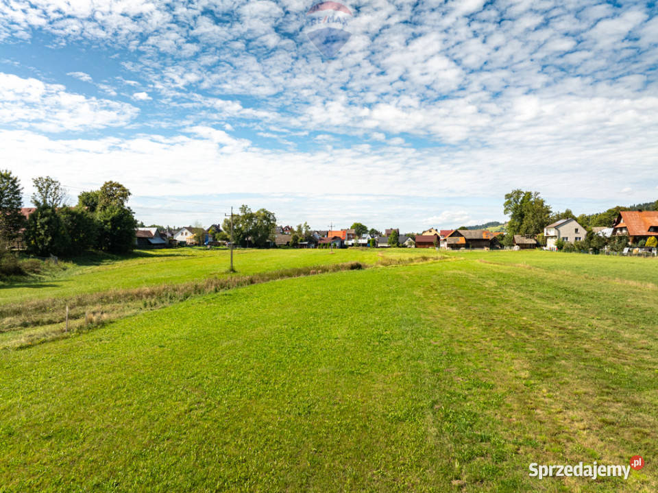 Działka budowlana Harklowa gm Nowy Targ budowlana