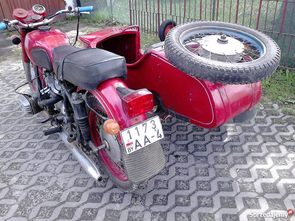 Dniepr MT10 z 1980 roku z dokumentami Nowy Folwark sprzedam