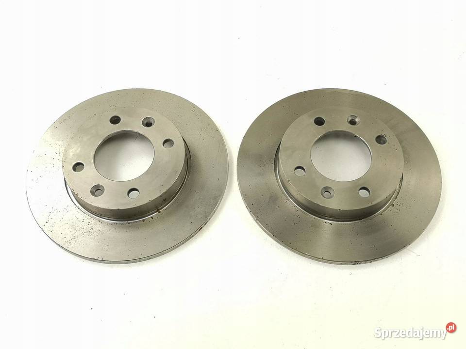 KOMPLET 2 TARCZE TARCZA TYŁ HAMULCOWE CITROEN C2