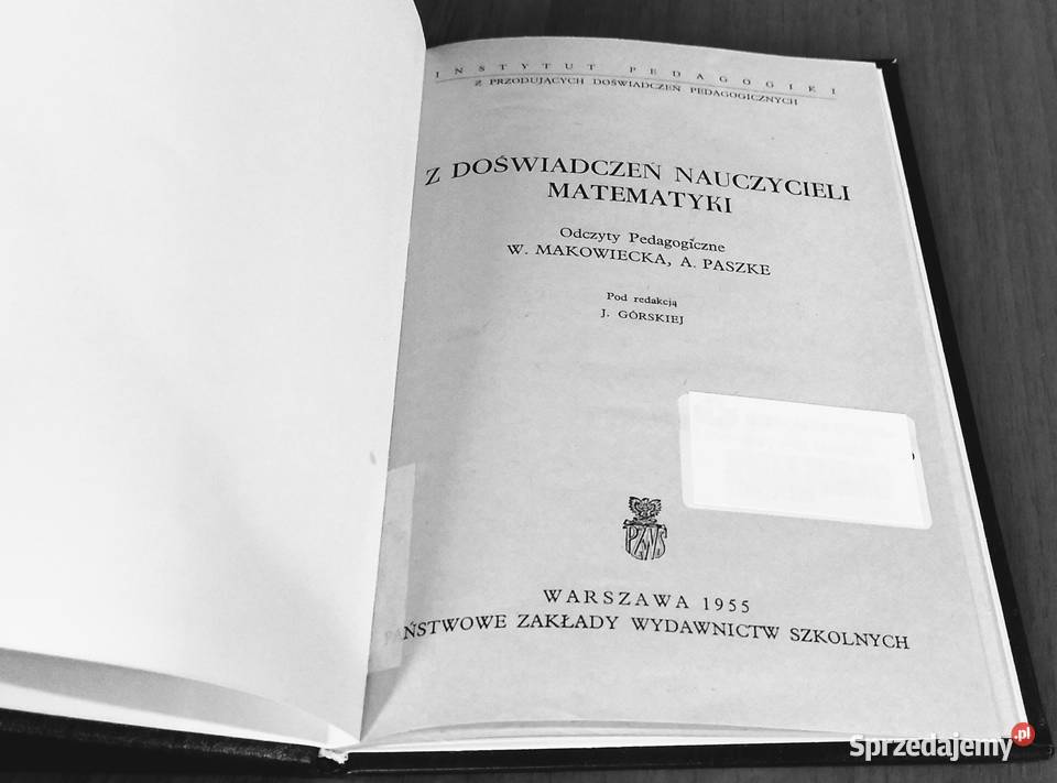 Z doświadczeń nauczycieli matematyki odczyty twarda Gdańsk