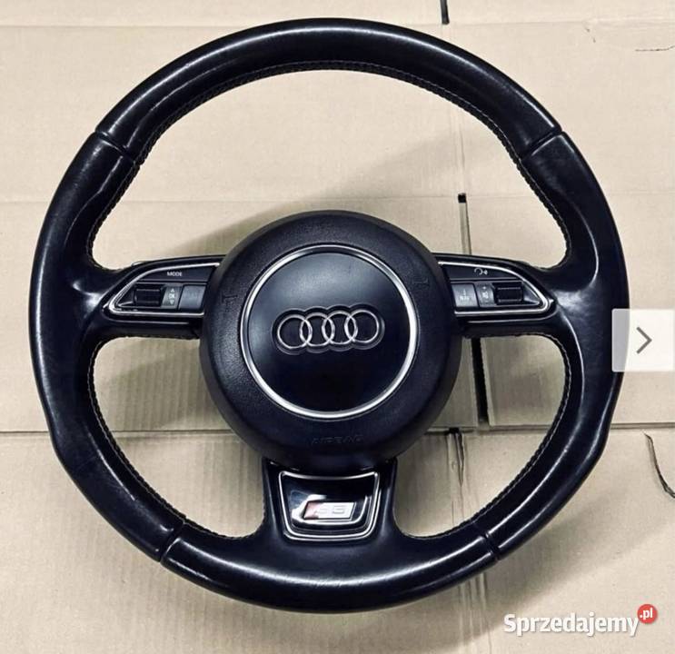 AUDI A5 S5 KIEROWNICA PODUSZKA ŁOPATKI KOMPLET Starogard Gdański