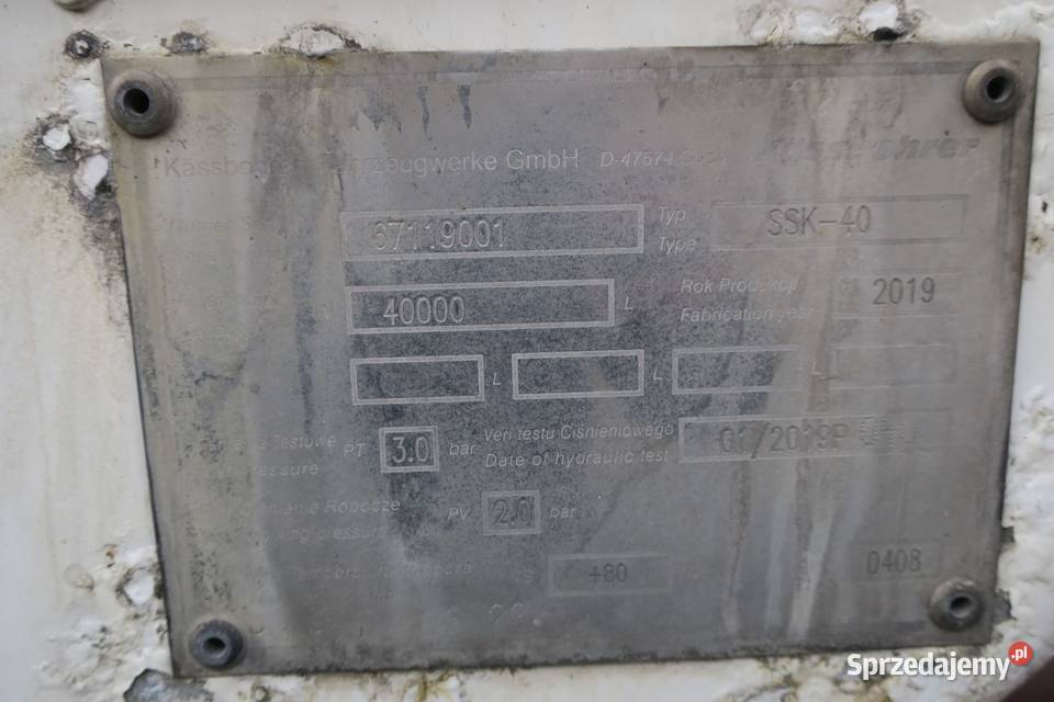 Naczepa silos KAESSBOHRER KIPPSILO Opoczno