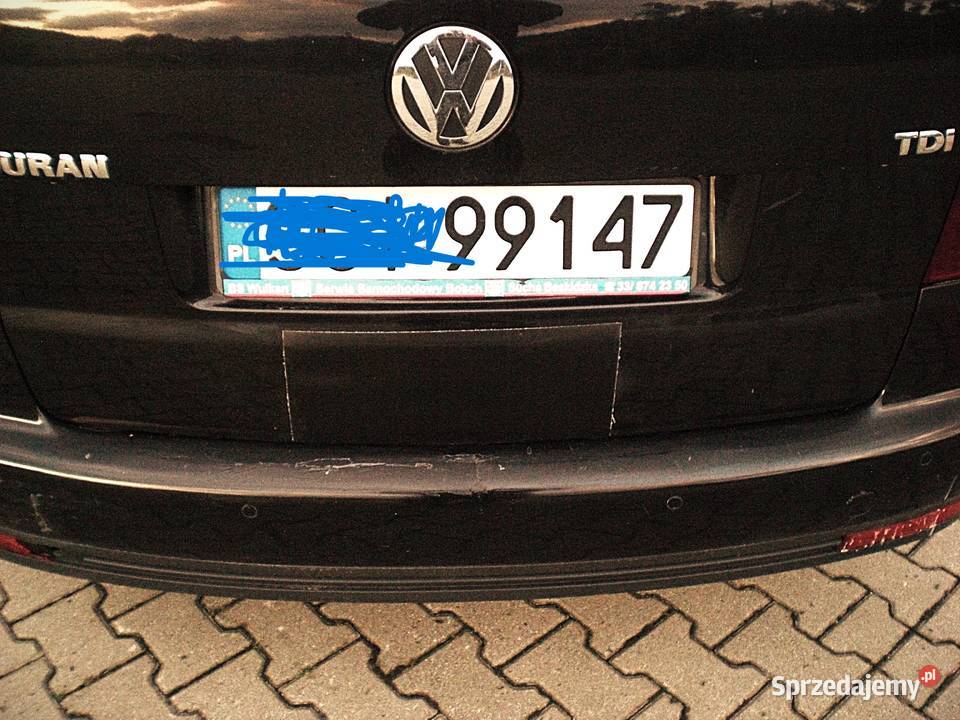 VW Touran 19 TDI 2009r skrzynia 6biegów małopolskie