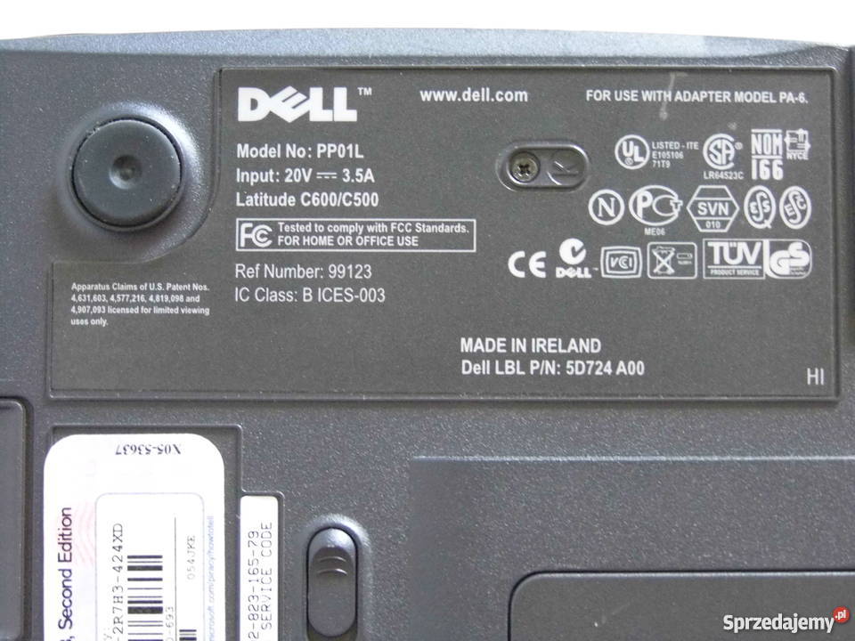 Dell Latitude C600 Dell zachodniopomorskie Szczecinek