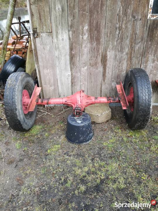 Most żuk idealny traktor sam przyczepa Przywidz