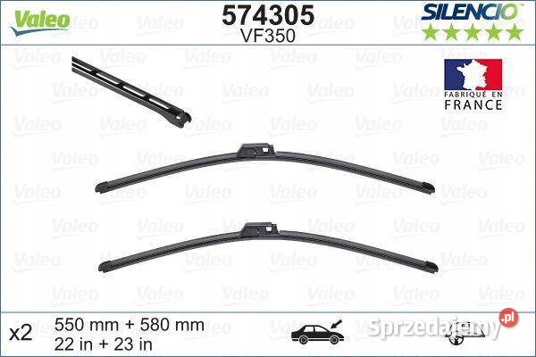 PIÓRA WYCIERACZKI 550MM 580MM AUDI A4 B7 VALEO