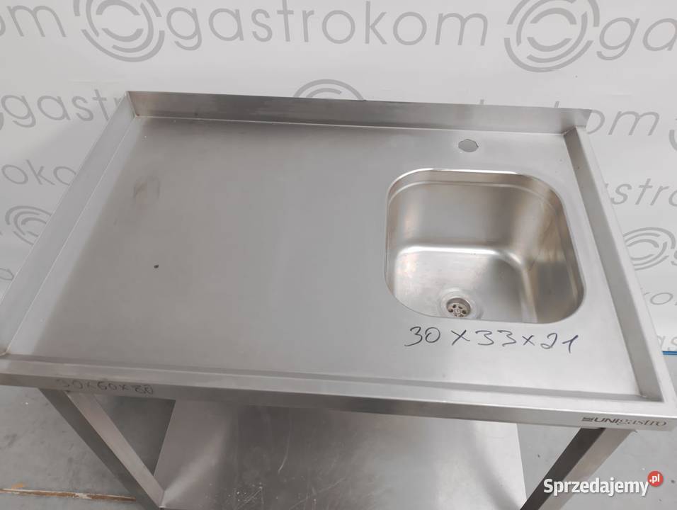 Stół ze zlewemP i półką 90x60x85 dolnośląskie Wrocław sprzedam