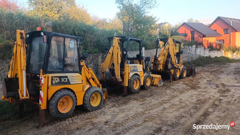 Jcb mini koparko ładowarka 1cx jcb 4x4 bobcat
