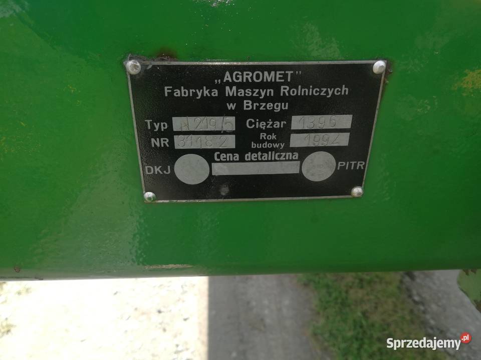 Rozrzutnik obornika 35 t czarna białostocka w Gnojnica