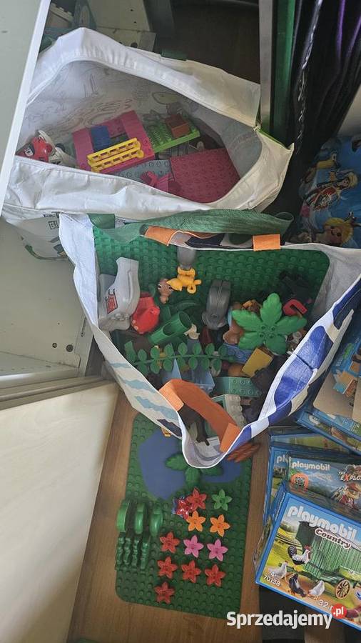Klocki playmobil peppa pig duplo Hello Kitty mazowieckie Warszawa sprzedam