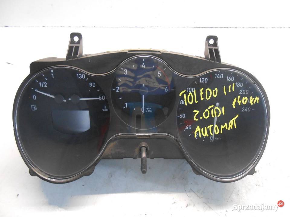 LICZNIK AUTOMAT SEAT TOLEDO III 20 TDI Liczniki i zegary sprzedam