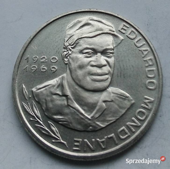 CABO VERDE10 ESCUDOS1982 r EDUARDO MONDLANE Numizmatyka Legionowo