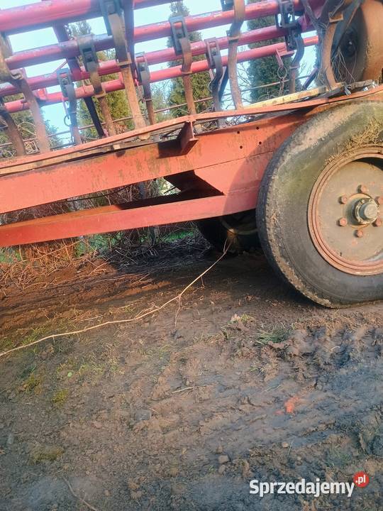 Przyczepa dłużyca do bel słomy siana Skrzydłowice