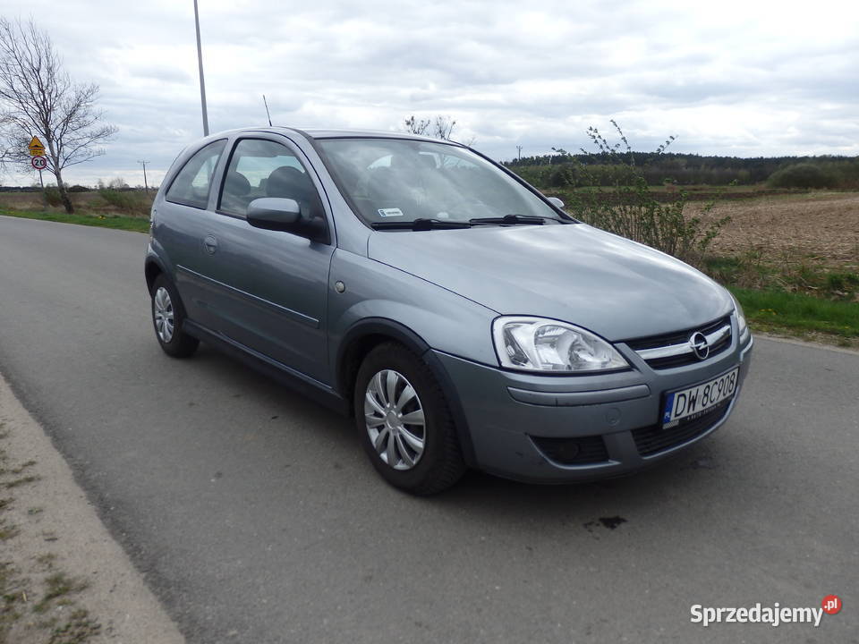 OPEL CORSA 2005r 12 benzyna klimatyzacja zadbany 80KM Groblice