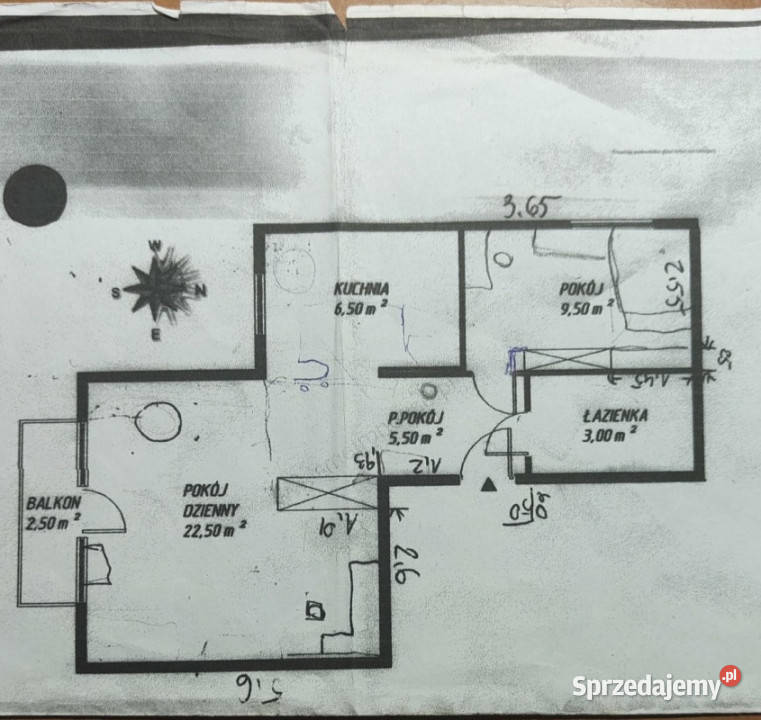 Mieszkanie z potencjałem mazowieckie Warszawa