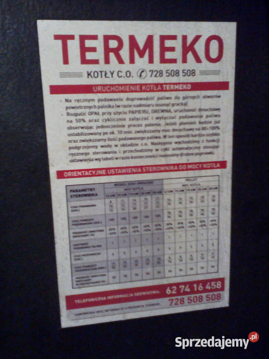 Sprzedał używany piec na ekogroszek 13kw Leżajsk