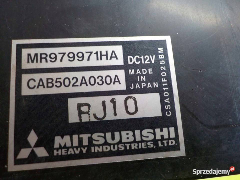 MITSUBISHI OUTLANDER I 05r panel klimatyzacji Suków