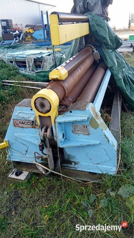 Hydrauliczna cztero walcowa walcarka zwijarka do Lubicz Górny sprzedam