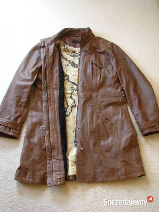 Płaszczyk damski kurtka skórzana Cabrini XL Kurtki i płaszcze sprzedam