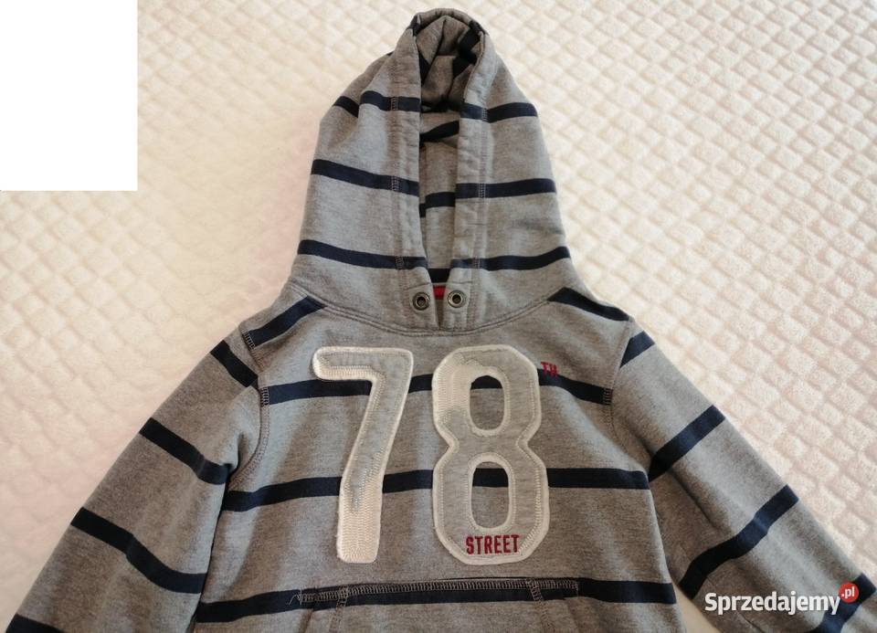 Bluza z kapturem długi rękaw kangurka HM 110116 Czeladź