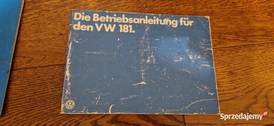 vw garbus karmann bulik ogórek instrukcja Łódź
