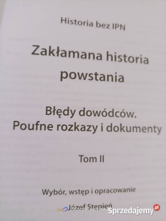 Zakłamana historia powstania książki historyczne Warszawa