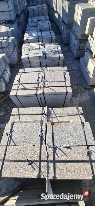Płyty granitowe 600x300x60 mm granit strzegomski Wrocław
