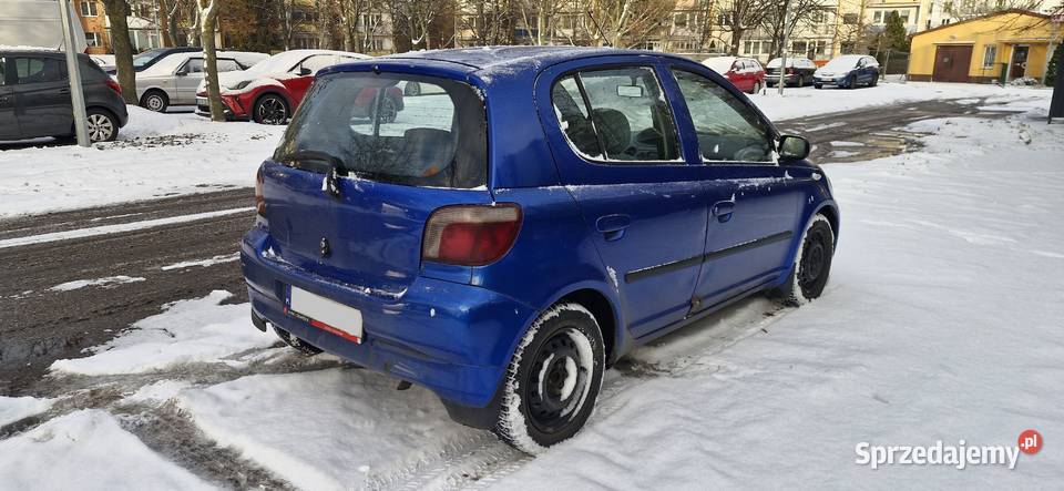 Toyota Yaris 10 VVTi 2001rIszy właści Zarejestrowany w Polsce Gdańsk