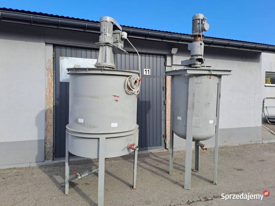 Zbiorniki z mieszadłem do zaprawy klejowej 900 Stary Sącz