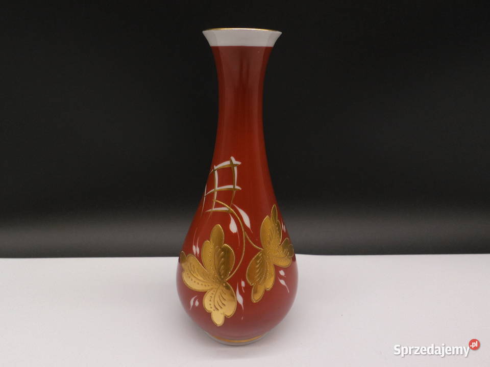 Wazon Vintage KRUGER Geiersthal Porcelana wielkopolskie Raszków