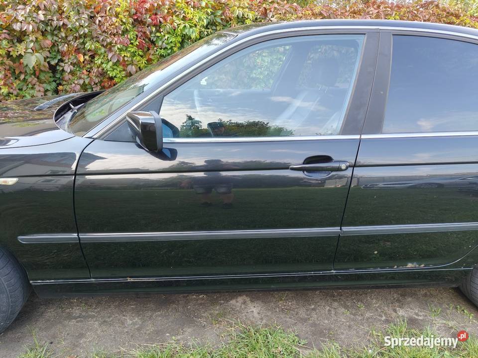 Bmw e46 sedan drzwi przednie lewe Black sapphire sprzedam
