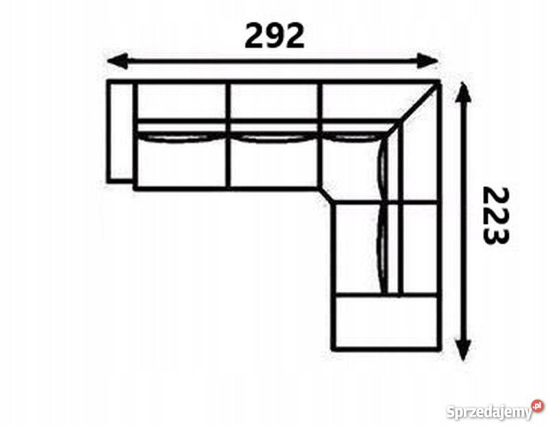Skórzany Nowoczesny Narożnik Tkaniny Meble Wanat Komplety wypoczynkowe Gliwice