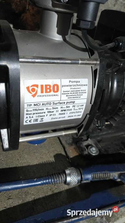 Zestaw hydroforowy pompa powierzchniowa