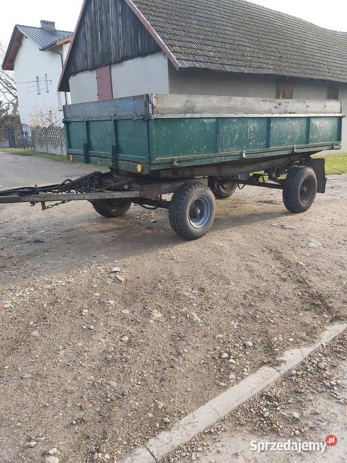 Przyczepa d 47 wywrotka nieuszkodzony Jawiszowice