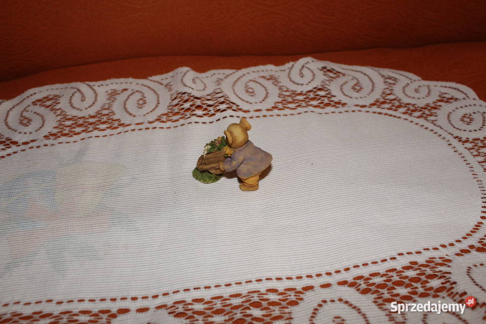 Figurka myszka z taczką ceramika PRL Chorzów sprzedam