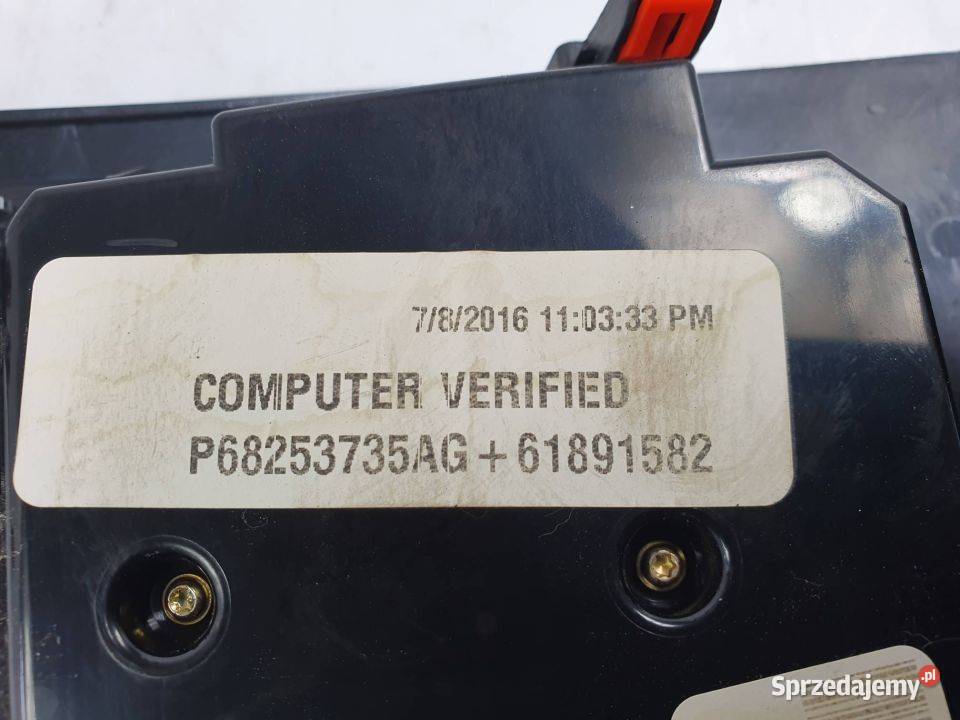 PANEL KLIMATYZACJI DODGE DURANGO III 68253735AG Lipno