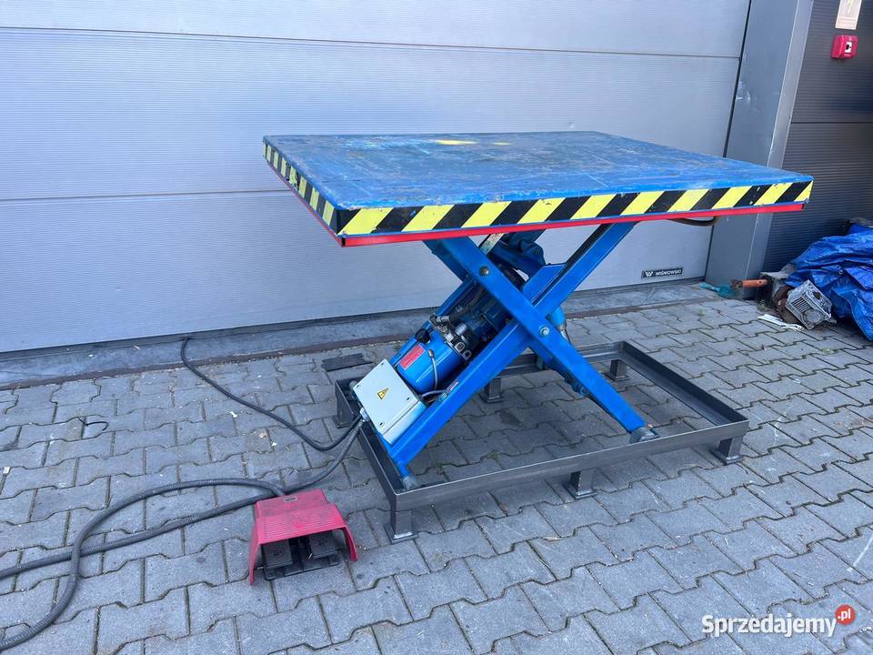 Hydrauliczny stół nożycowy 1240x1000mm Juszczyn