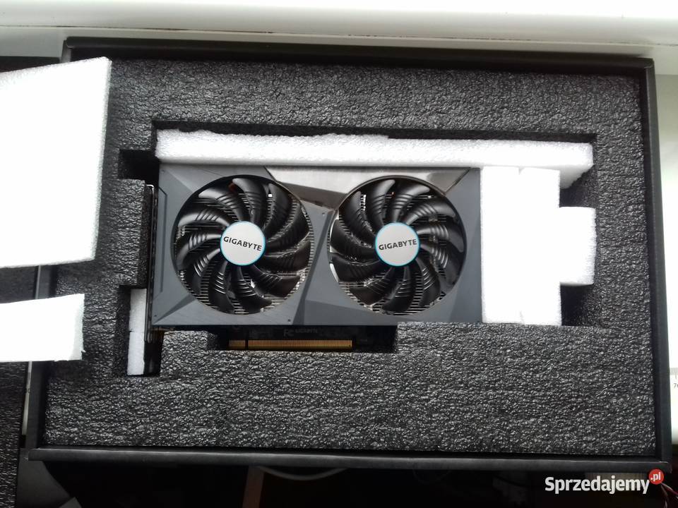 Gigabyte GeForce RTX 3050 EAGLE OC 8G 2xHDMI DisplayPort  Komputery i Akcesoria Bydgoszcz